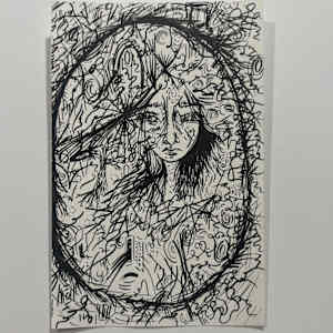 Staring into the bark, I encounter my wild soul once again by Nicole Sylvia Javorsky 