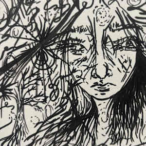 Staring into the bark, I encounter my wild soul once again by Nicole Sylvia Javorsky 