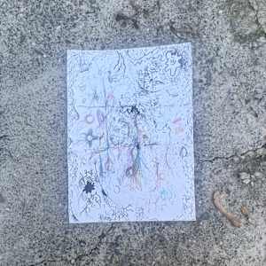 Staring into the grand abyss, can it be? there is play here too, joy? humor? hmm by Nicole Sylvia Javorsky 