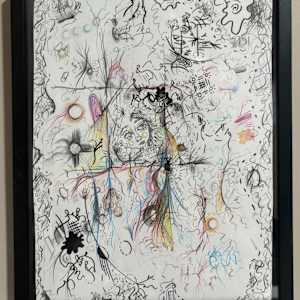 Staring into the grand abyss, can it be? there is play here too, joy? humor? hmm by Nicole Sylvia Javorsky 