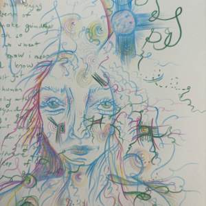 details in the fabric, a stubborn soul trying to make gumdrops of lemon oh so bitter and so sweet by Nicole Sylvia Javorsky 