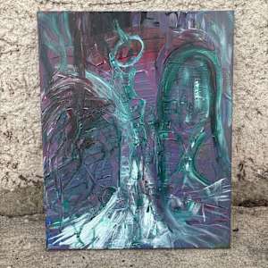 The Willow weeps with me by Nicole Sylvia Javorsky 