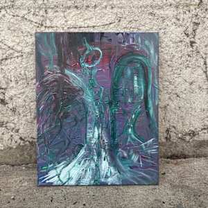The Willow weeps with me by Nicole Sylvia Javorsky 