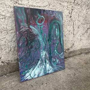 The Willow weeps with me by Nicole Sylvia Javorsky 