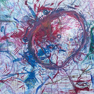 Earthly and Ethereal intertwined, staring into the abyss, I pose my questions to the trees by Nicole Sylvia Javorsky