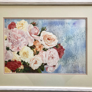 Heirloom Roses by Kathy Ferguson 