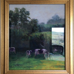 Summer Pastures by Kathy Ferguson  Image: framed