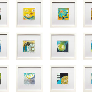 Lilies by Kathy Ferguson  Image: Entire framed series