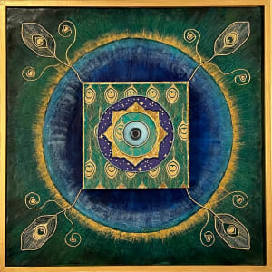 New Moon Solar Eclipse - Setting by Debbie Mathew