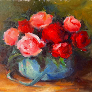 Red Roses by Julia Solazzo Art