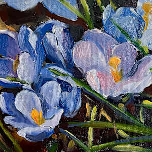 WHISPERS OF EARLY SPRING by Julia Solazzo Art