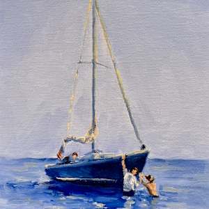 SETTING SAIL by Julia Solazzo Art