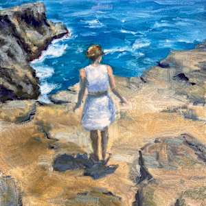 SEASIDE WANDERER by Julia Solazzo Art