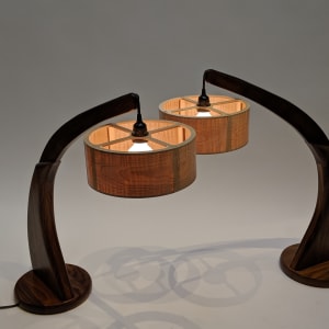 Arched Table Lamp by Tim Carney 