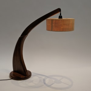Arched Table Lamp by Tim Carney 