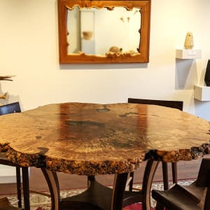 Caldera II - Bistro Table with Four Stools by Tim Carney 