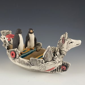Penguin Boat by Wendy Anderson