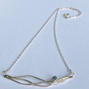 River Flow Necklace, small by Clare Clum