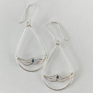 River Flow earrings by Clare Clum