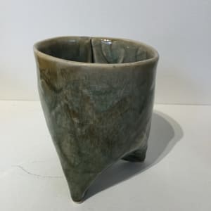 3-Footed Cup Med by Gregg Edelen