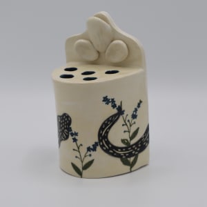 Forget-Me-Not Wall Vase by Molly Rivera 