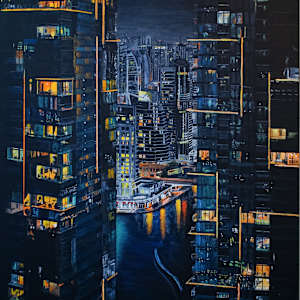 Sneak Peek on the River by Michael Bever