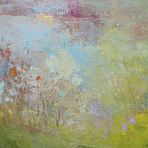Pond's Edge at Midday by Lamya Deeb, Image 3.