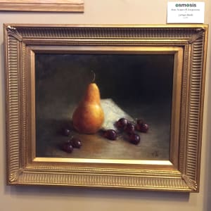 Pear, Grapes & Gorgonzola by Lamya Deeb 