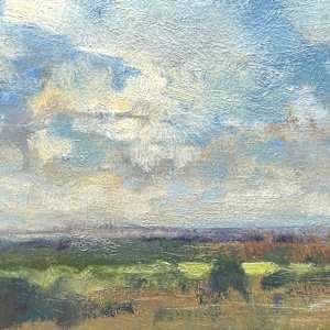 The View out Back in Springtime by Lamya Deeb, Image 1.