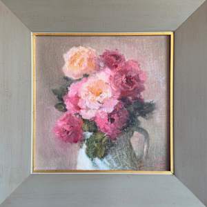 Pink Rose Bouquet by Lamya Deeb, Image 2.