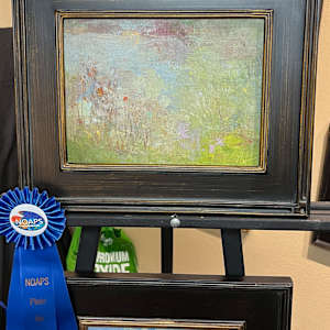 Pond's Edge at Midday by Lamya Deeb 