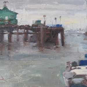 Monterey Dock by Lamya Deeb