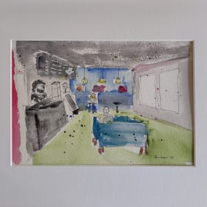 Black Hole 5-30-23 by Paul Shain  Image: With 11" x 14"  mat