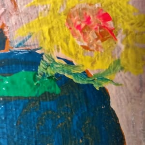 Yellow Flower by Paul Shain  Image: Detail 1
