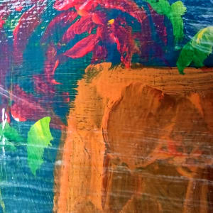 Red Flowers by Paul Shain  Image: Detail 2