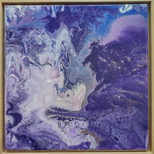 Purple Rainclouds by Paul Shain  Image: With frame
