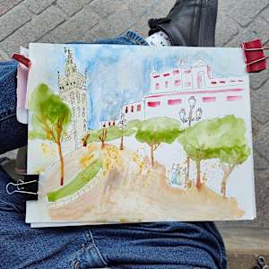 Plaza del Triunfo by Paul Shain 