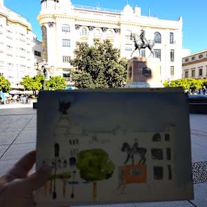 Plaza de las Tendillas by Paul Shain 
