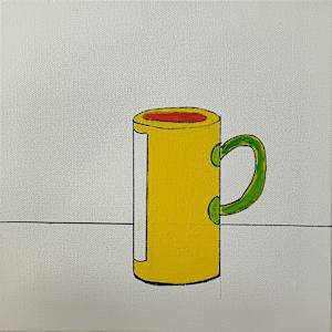 POP'S MUG by Paul Shain  Image: Progress image 2