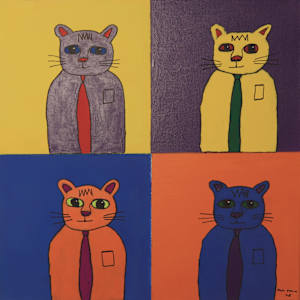 POP CATS! by Paul Shain