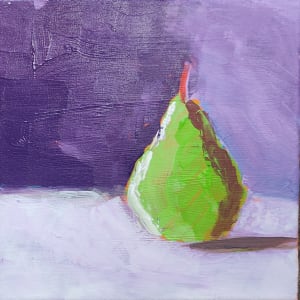 Pear IV by Paul Shain  Image: Progress photo
