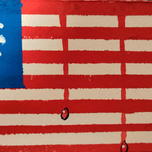 When Flags Cry (Study) by Paul Shain