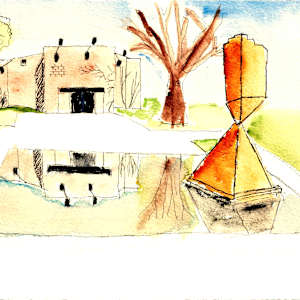 Note card: Rothko Chapel by Paul Shain