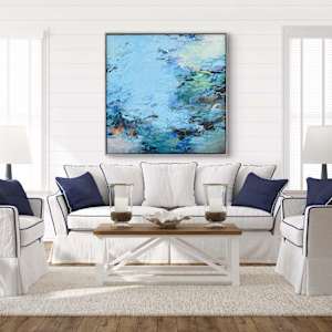 Monet's Reef by Tammy Keller Contemporary Art 