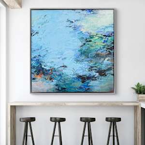 Monet's Reef by Tammy Keller Contemporary Art 