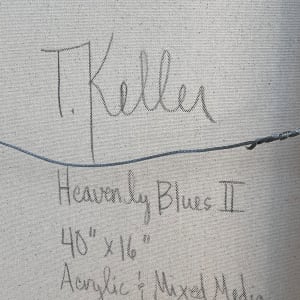Heavenly Blues II by Tammy Keller Contemporary Art 
