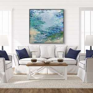 Monet Floats by Tammy Keller Contemporary Art 
