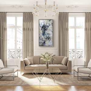 Creamy Neutral I by Tammy Keller Contemporary Art 