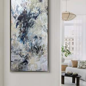 Creamy Neutral I by Tammy Keller Contemporary Art 