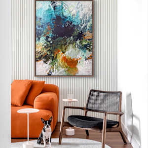 Crystal's Blue by Tammy Keller Contemporary Art 